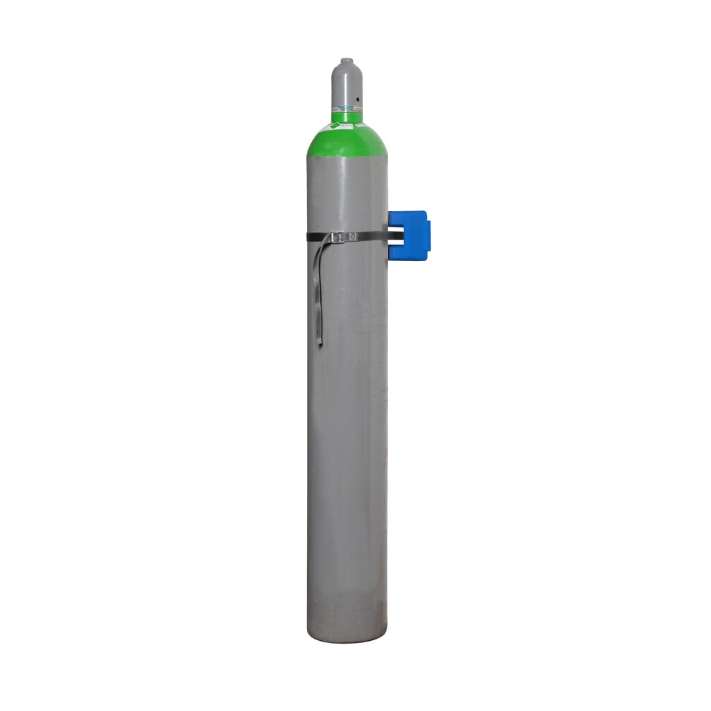 Product afbeelding: Wandhouder voor 1 gasfles, sjorband, fles-Ø 140-320 mm