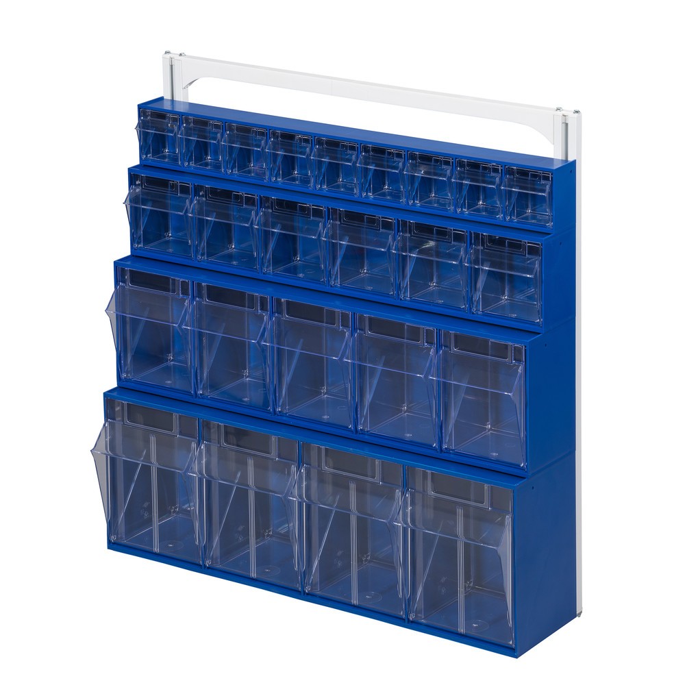 Productafbeelding nr. 2: Frame WD 60 voor voorraadkast met kantelbakken Allit, wandmontage