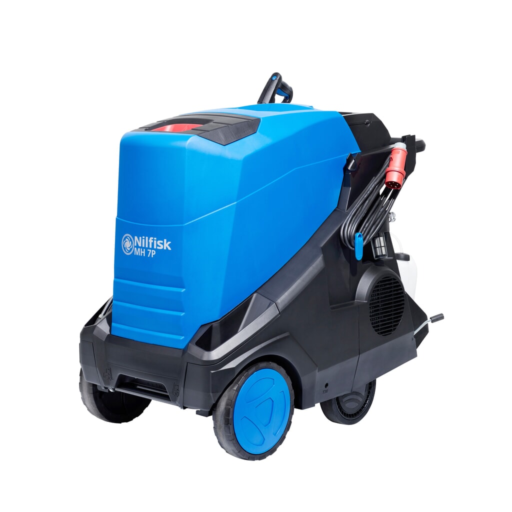- Warmwater hogedrukreiniger Nilfisk® MH 7P-180/1260 FA, mobiel Productafbeelding nr. 1: - Warmwater hogedrukreiniger Nilfisk® MH 7P-180/1260 FA, mobiel