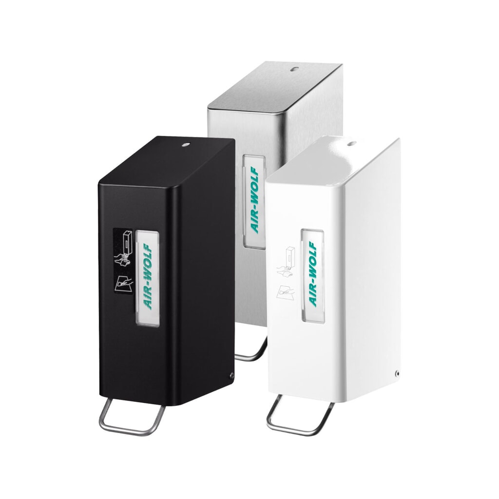 Wc-brilreiniger Air-Wolf voor 600 ml desinfectiemiddel zwart Productafbeelding nr. 2: Wc-brilreiniger Air-Wolf voor 600 ml desinfectiemiddel zwart