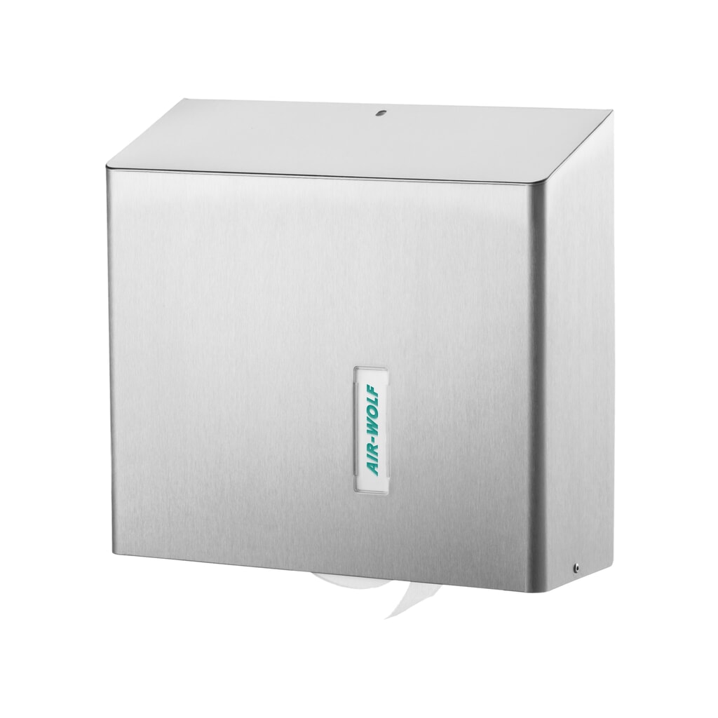 Product afbeelding: Wc-papierdispenser Air-Wolf geborsteld roestvrij staal