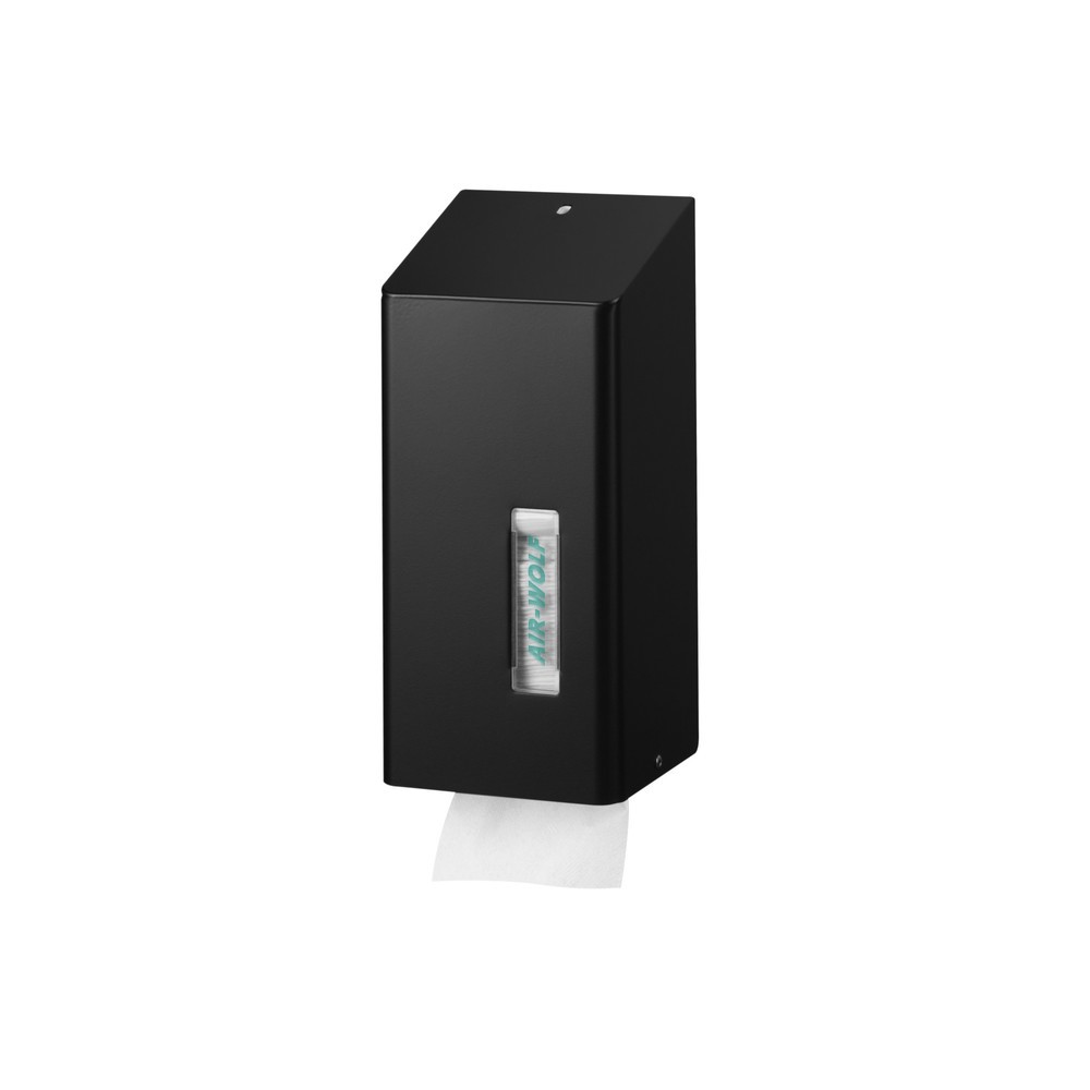 Product afbeelding: Wc-papierdispenser Air-Wolf voor losse vellen zwart