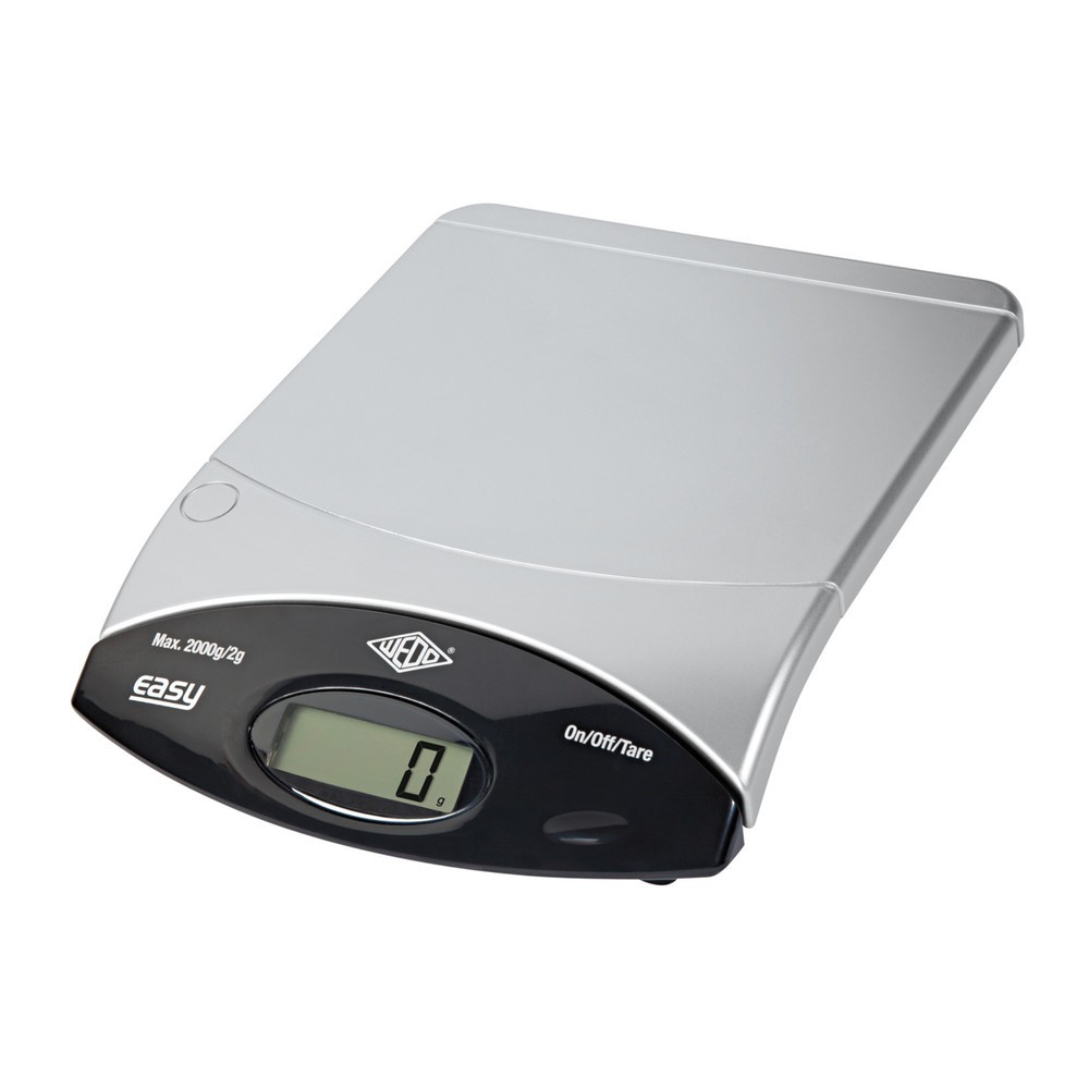 Product afbeelding: Briefweegschaal WEDO® Easy, draagvermogen 2 kg, cijferinterval 2 g