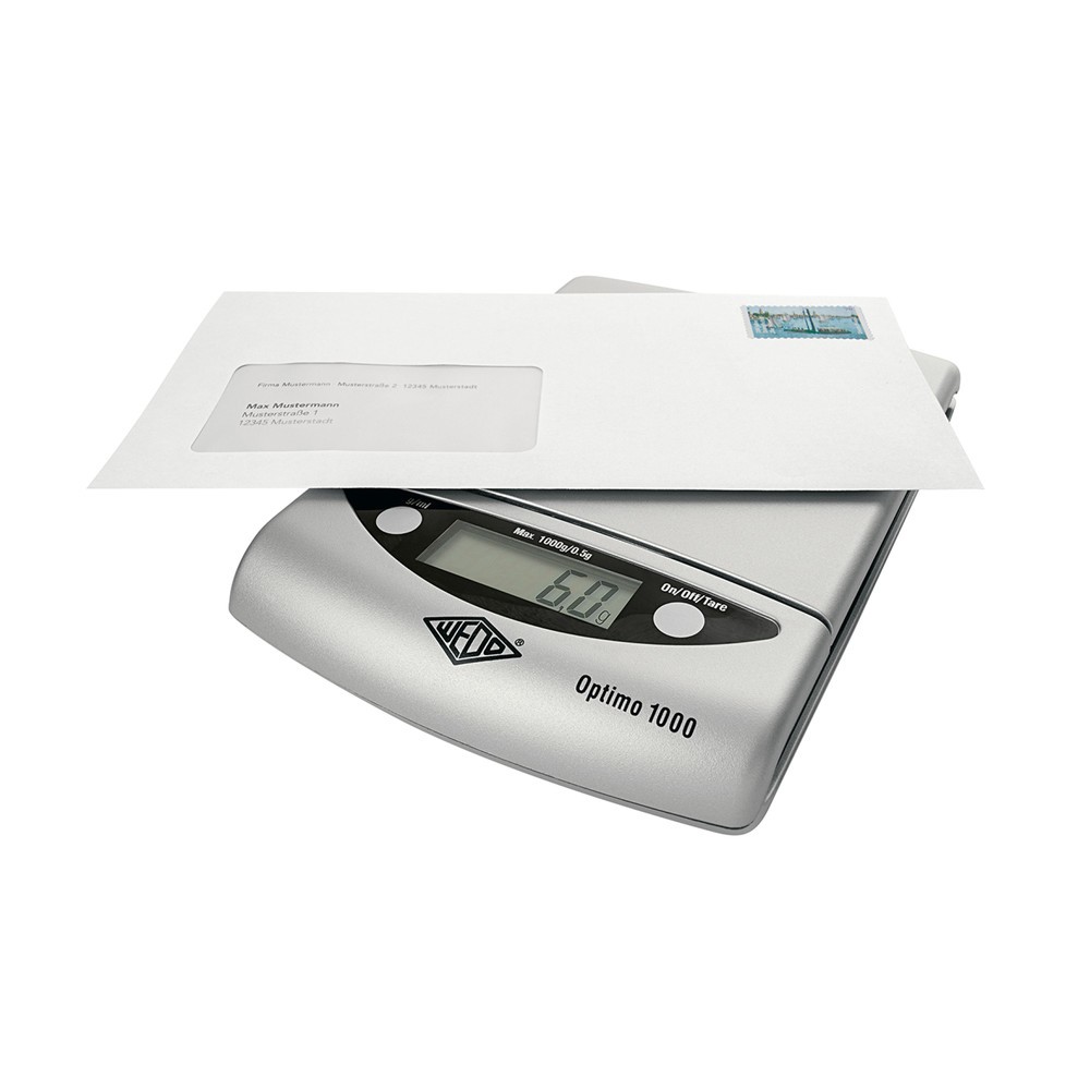 Productafbeelding nr. 2: Briefweegschaal WEDO® Optimo 1000, draagvermogen 1 kg, cijferinterval 5 g