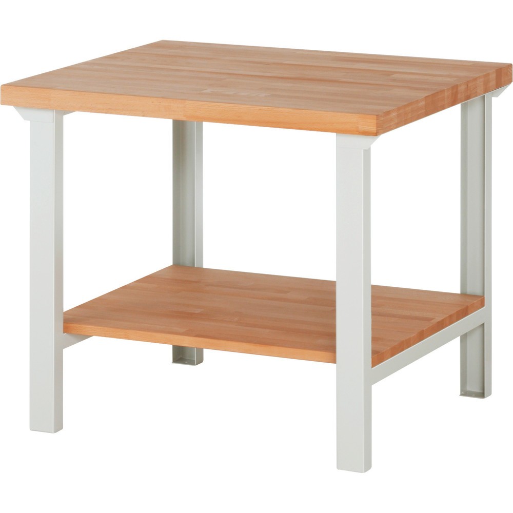 Productafbeelding nr. 1: Werkbank RAU serie 7000, 1 massief beuken legbord, hxbxd 840 x 1.000 x 900 mm