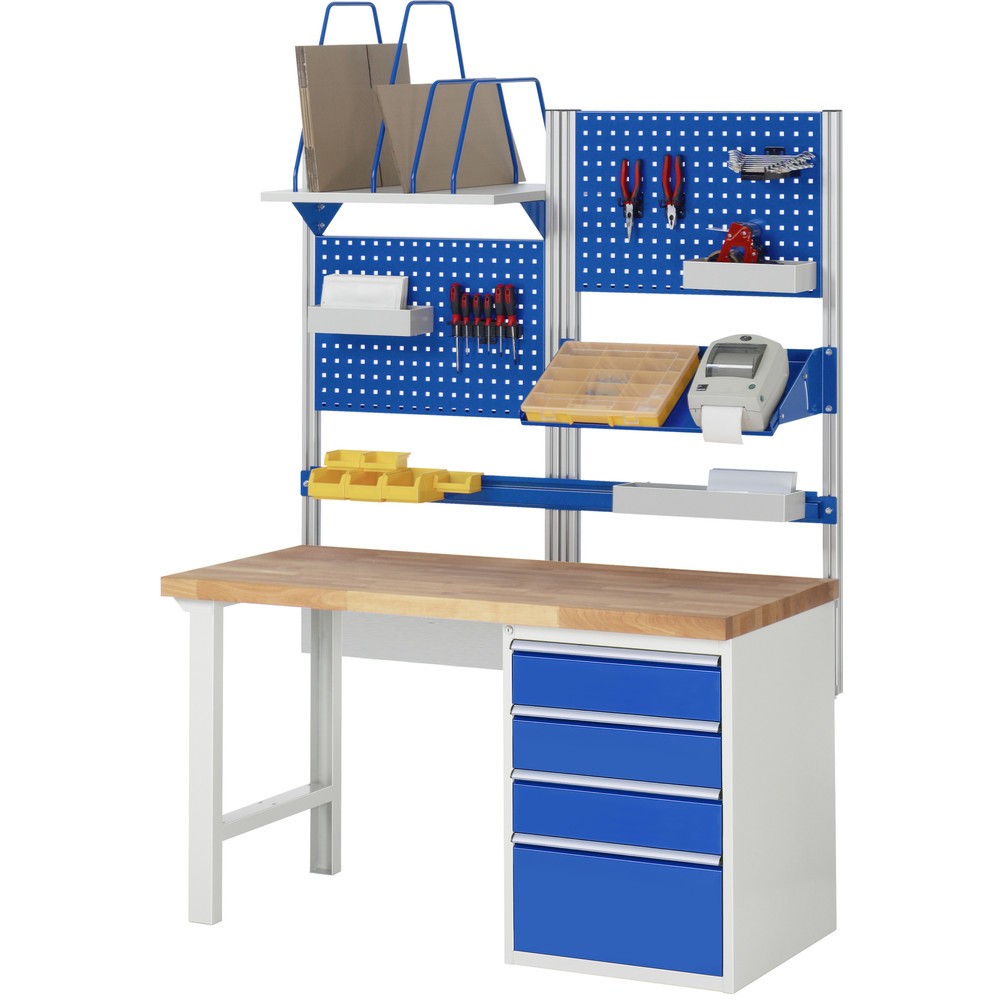 Productafbeelding nr. 5: Werkbank RAU serie 7000, 1 kast, hxbxd 890 x 1.500 x 700 mm, 1 draaideur , 1 legbord