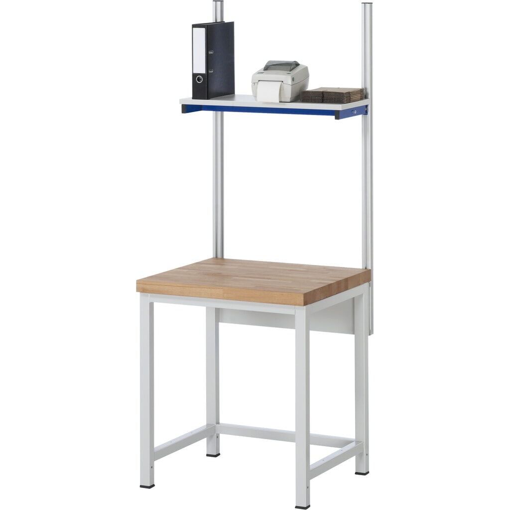 Productafbeelding nr. 4: Werkbank RAU serie 8000, massief beuken werkblad, dikte 40 mm, hxbxd 840 x 750 x 700 mm