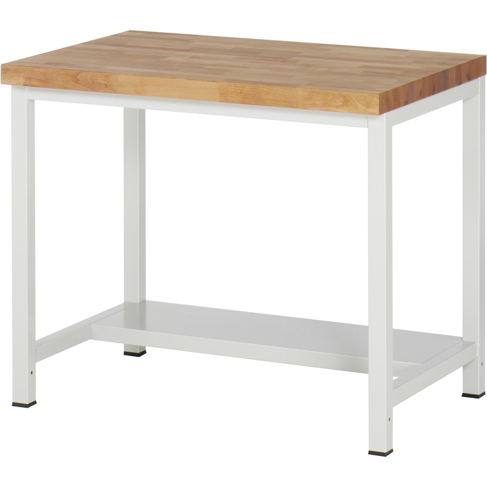 Product afbeelding: Werkbank RAU serie 8000, 1 legbord diepte 320 mm, hxbxd 840 x 1.000 x 700 mm