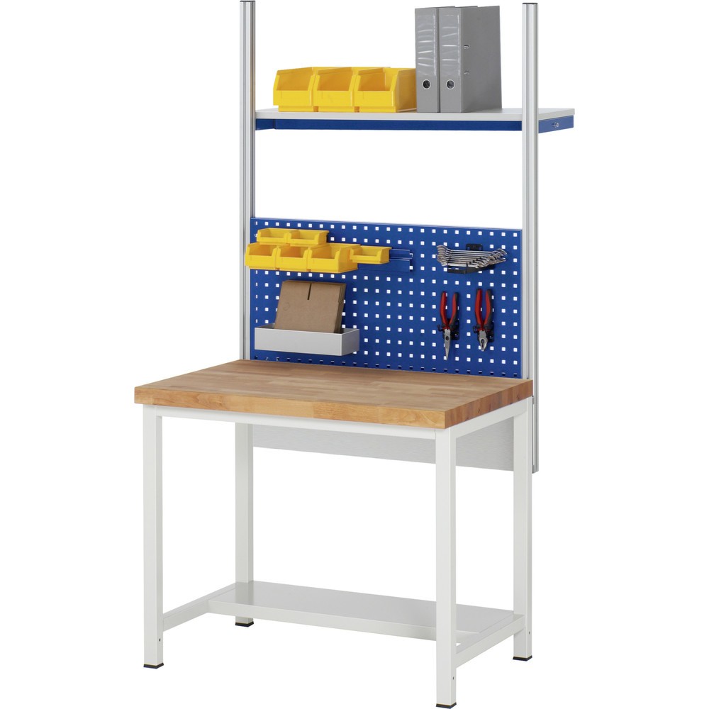 Productafbeelding nr. 3: Werkbank RAU serie 8000, 1 legbord diepte 320 mm, hxbxd 840 x 1.000 x 900 mm