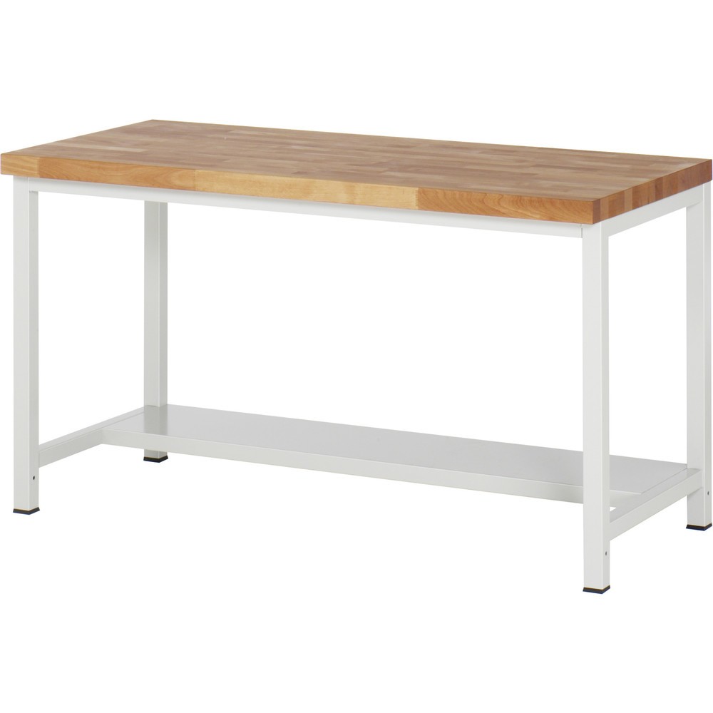 Productafbeelding nr. 1: Zware werkbank RAU serie 8000, 1 legbord diepte 320 mm, hxbxd 840 - 1.040 x 1.500 x 700 mm
