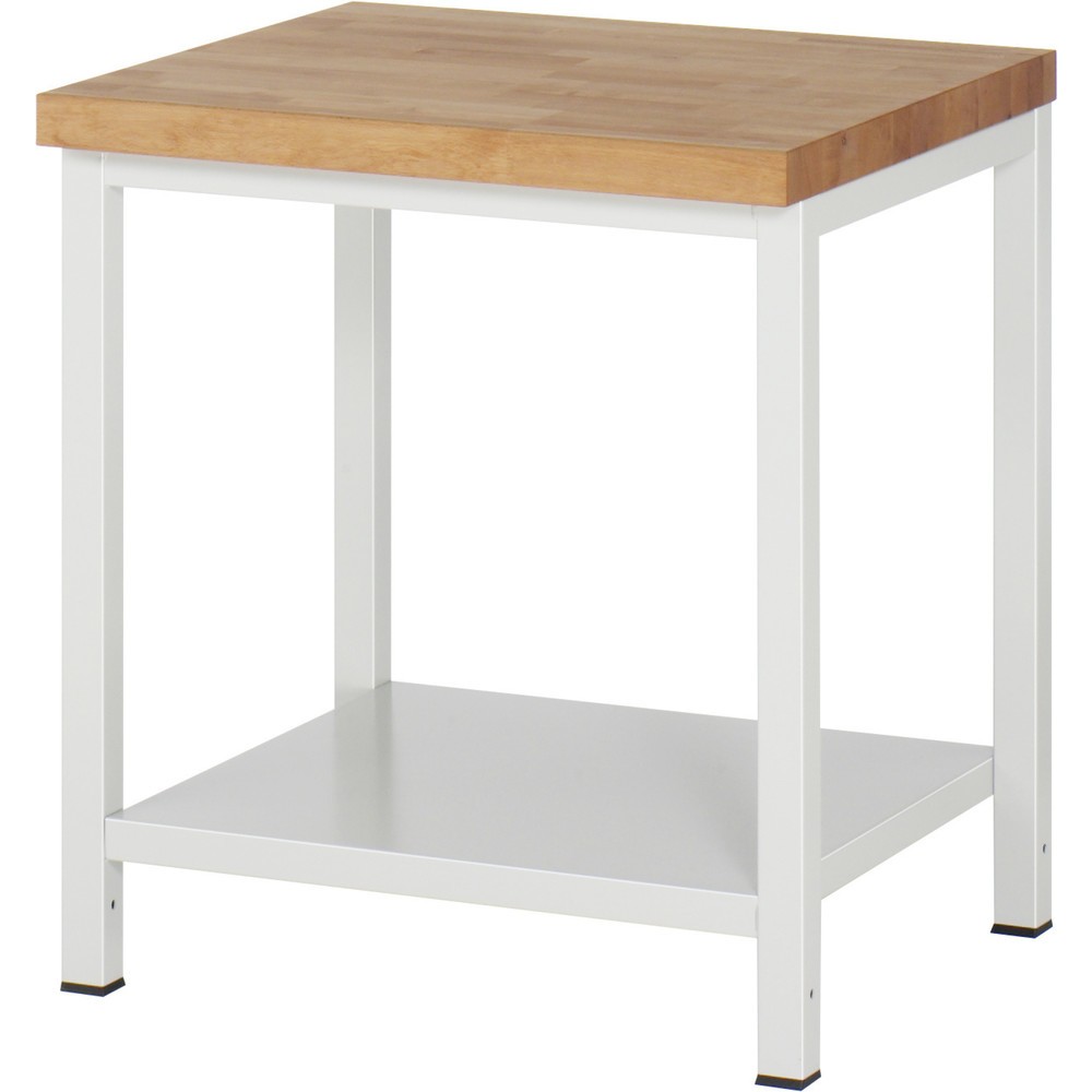 Product afbeelding: Zware werkbank RAU serie 8000, 1 legbord diepte 650 mm, hxbxd 840 - 1.040 x 750 x 700 mm