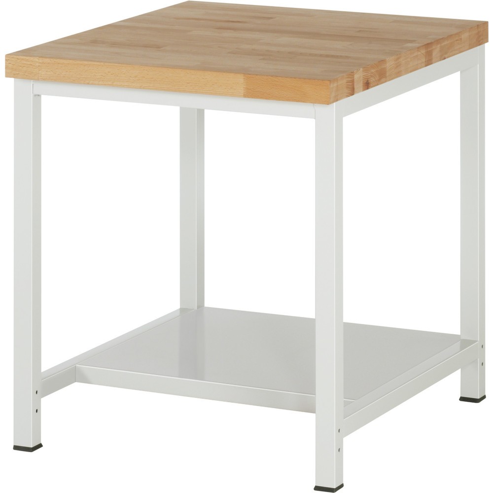 Product afbeelding: Zware werkbank RAU serie 8000, 1 legbord diepte 650 mm, hxbxd 840 - 1.040 x 750 x 900 mm
