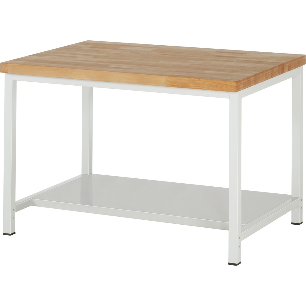 Productafbeelding nr. 1: Werkbank RAU serie 8000, 1 legbord diepte 650 mm, hxbxd 840 x 1.250 x 900 mm