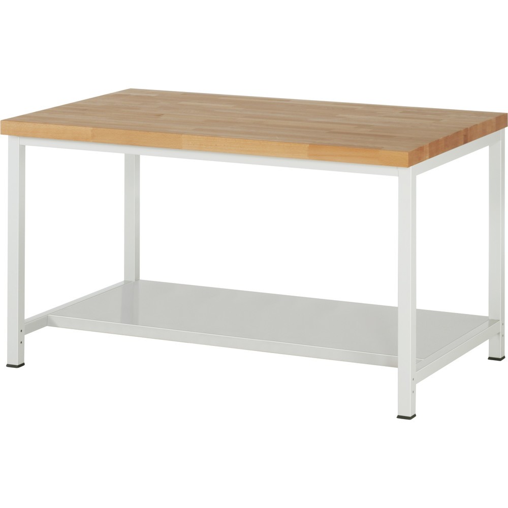 Productafbeelding nr. 1: Zware werkbank RAU serie 8000, 1 legbord diepte 650 mm, hxbxd 840 - 1.040 x 1.500 x 900 mm