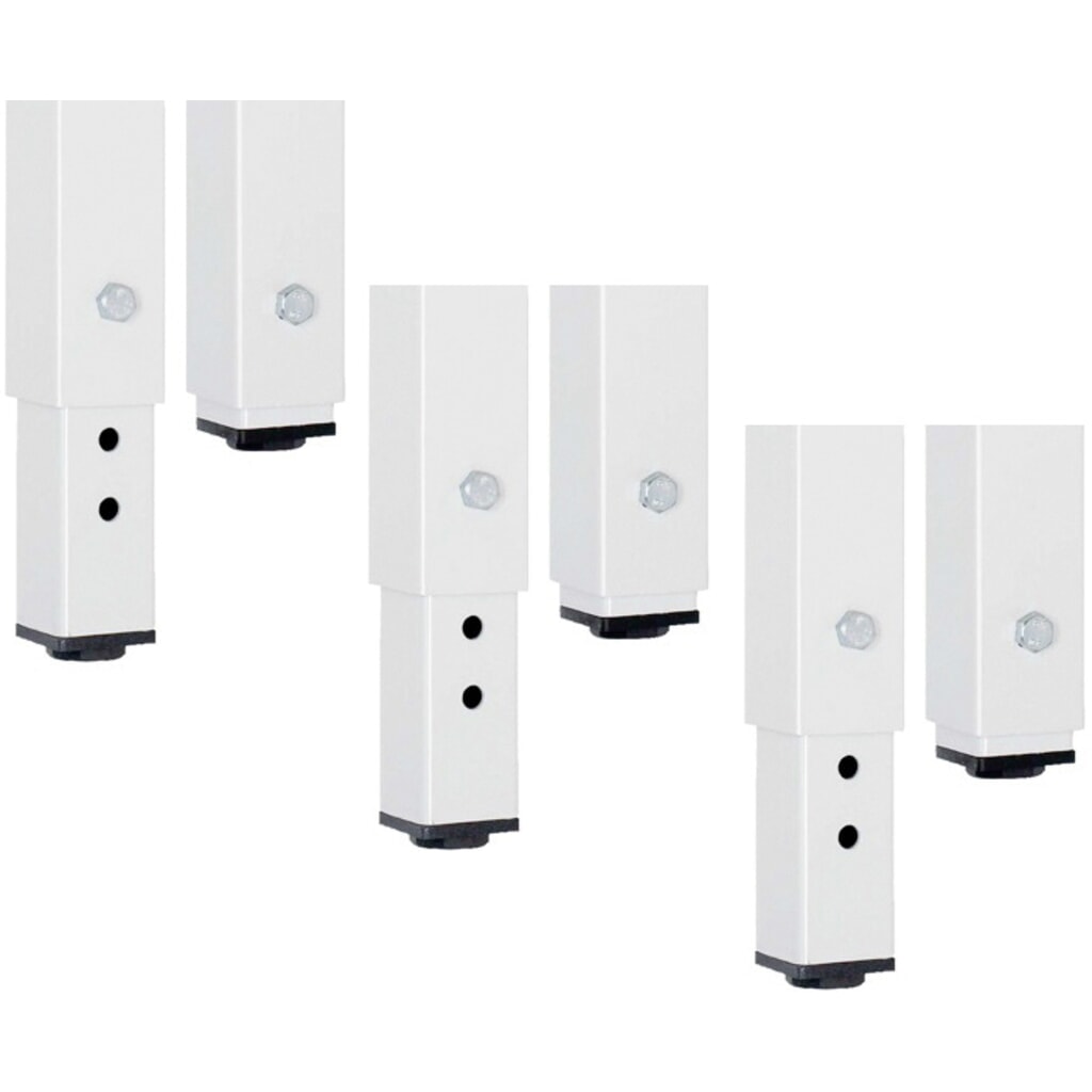 Productafbeelding nr. 6: RAU werkbank serie 8000, h x b x d 840-1.040 x 2.500 x 700 mm, 2 dubbele onderbouwkasten, met telkens 8 lades