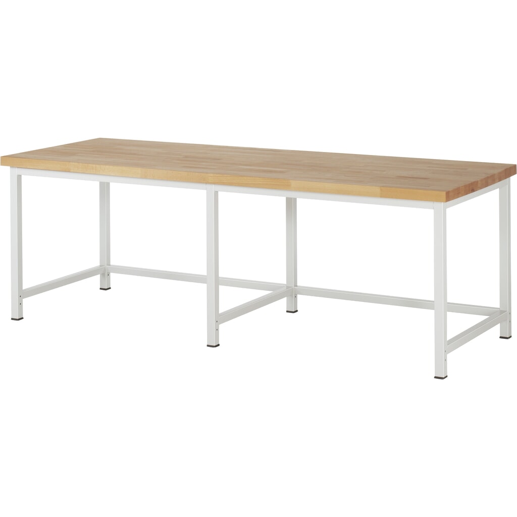 Product afbeelding: RAU werkbank serie 8000, h x b x d 840-1.040 x 2.500 x 900 mm