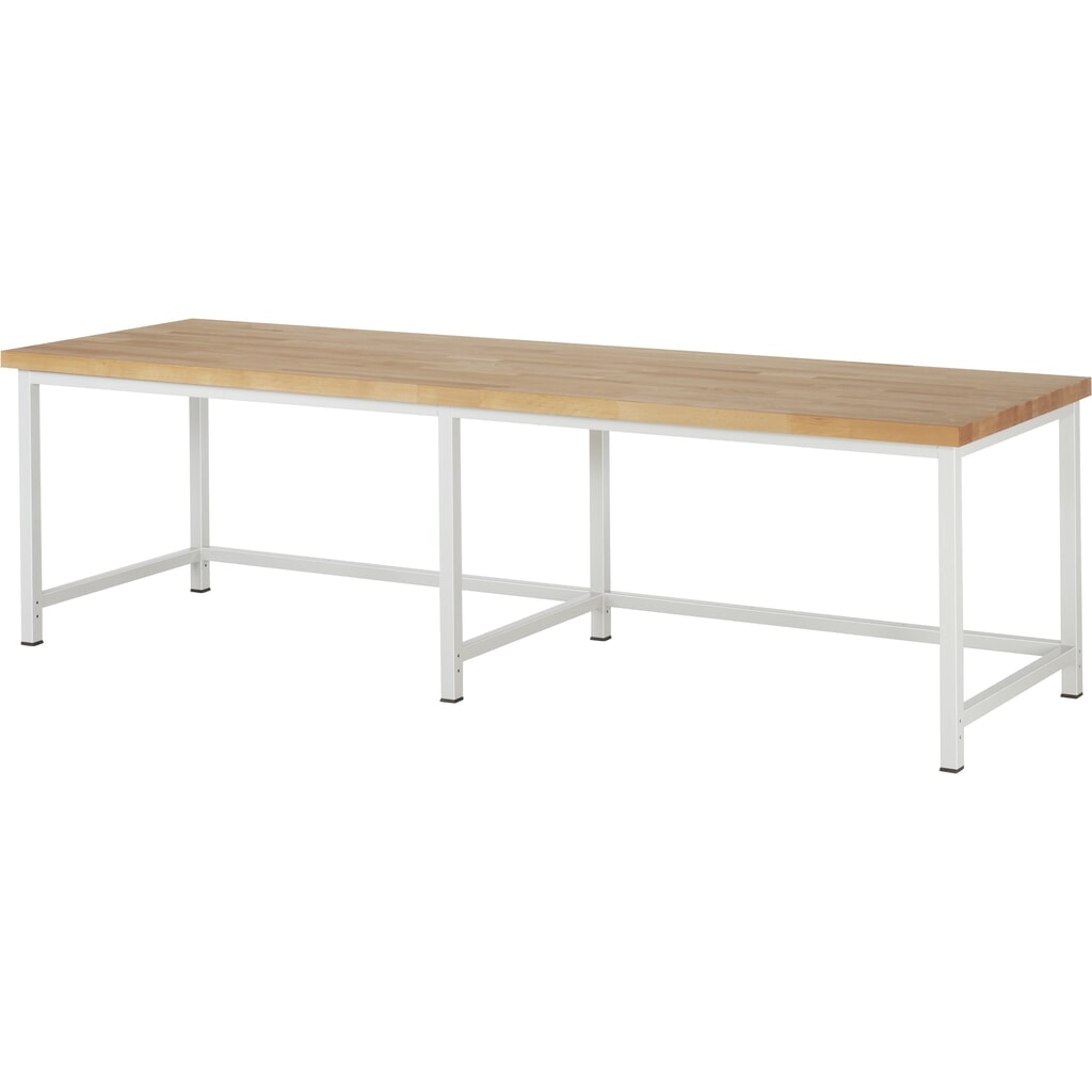 Product afbeelding: RAU werkbank serie 8000, h x b x d 840-1.040 x 3.000 x 900 mm