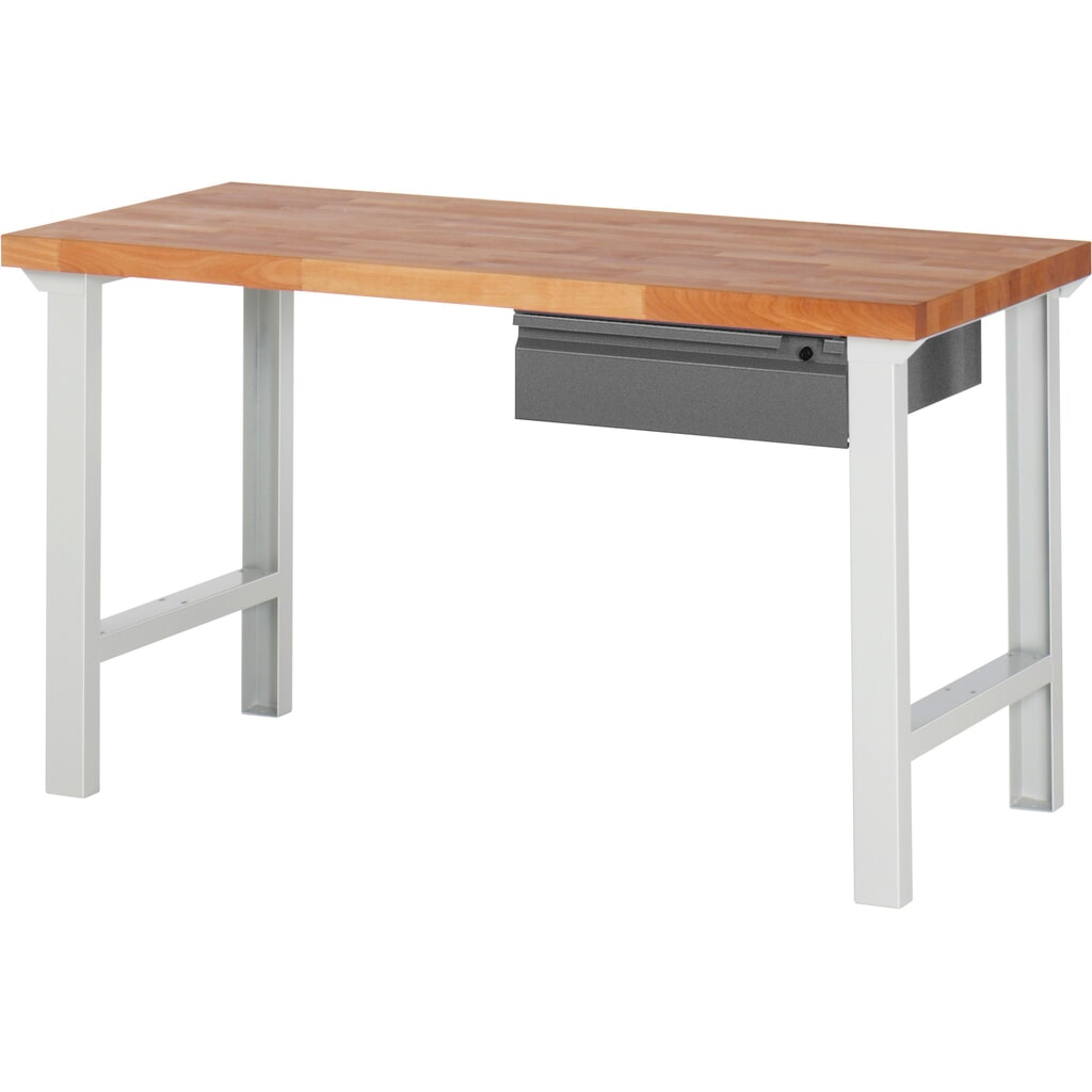 Product afbeelding: Werkbank Steinbock®, met lade, hxbxd 840 x 1.500 x 700 mm, RAL 7035 / 7016
