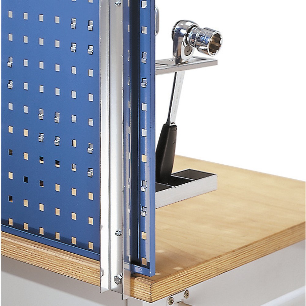 Product afbeelding: Werkbankhouders voor geperforeerde platen, voor 1 plaat