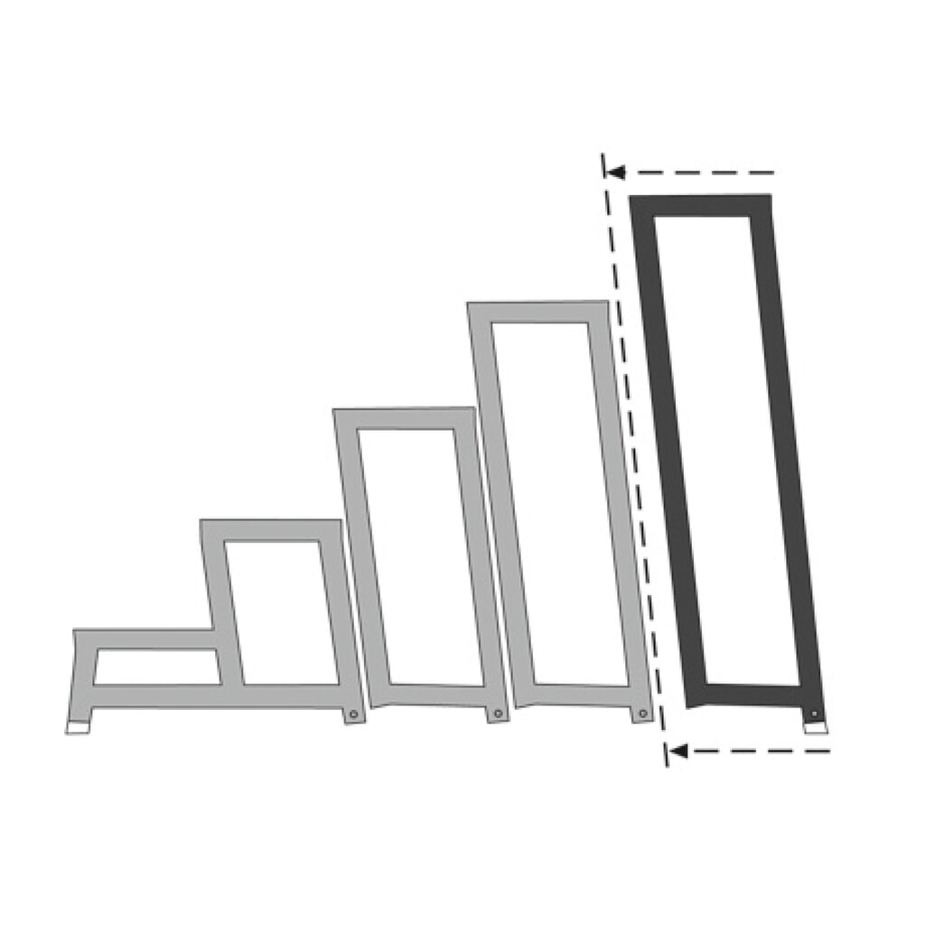 Werkplatform ZARGES, module E, stahoogte 990 mm Productafbeelding nr. 3: Werkplatform ZARGES, module E, stahoogte 990 mm