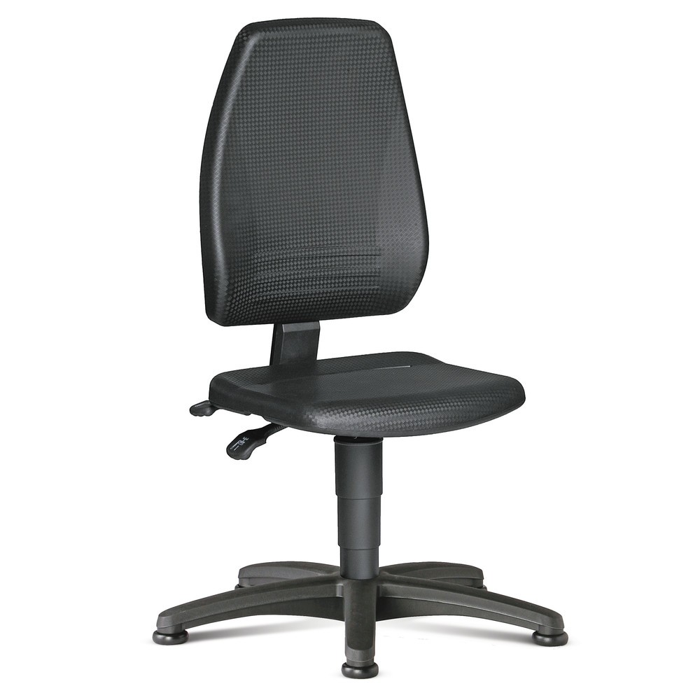 Product afbeelding: Werkdraaistoel bimos SoftTouch, hoge, ergonomsiche rugleuning, zithoogte 440-620 mm, wielen, zwart