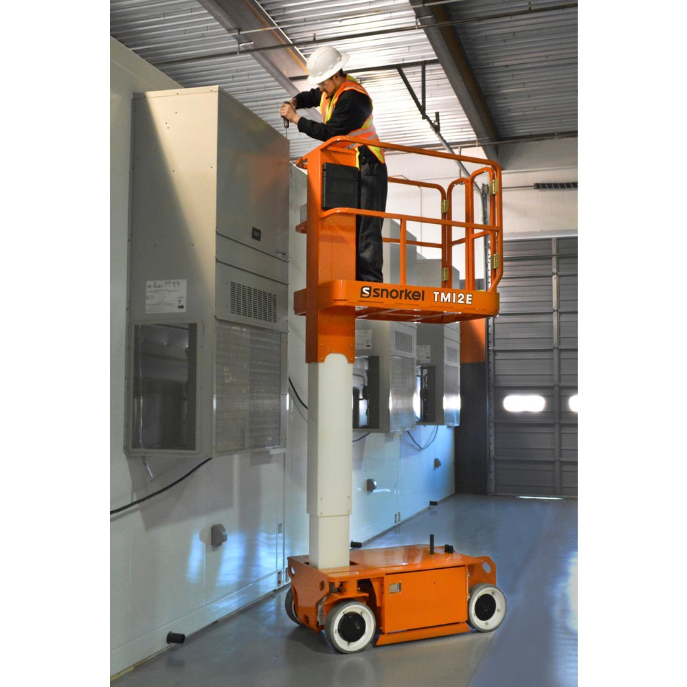 Productafbeelding nr. 3: Werkkooi met telescoop hefmast Snorkel TM12E, elektrisch verrijdbaar, draagvermogen 227 kg, werkhoogte max. 5,6 m