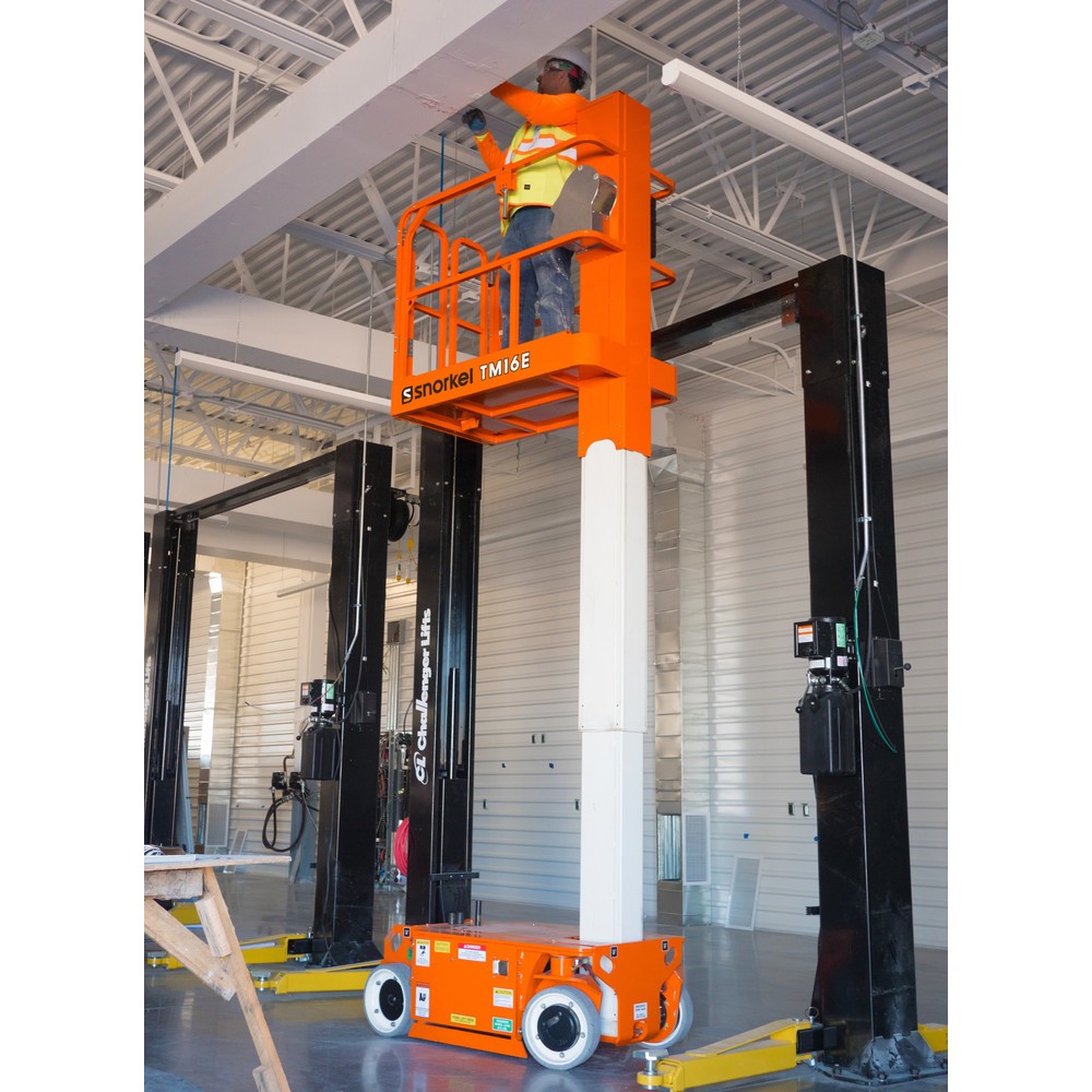 Productafbeelding nr. 3: Werkkooi met telescoop hefmast Snorkel TM16E, elektrisch verrijdbaar, draagvermogen 227 kg, werkhoogte max. 6,8 m