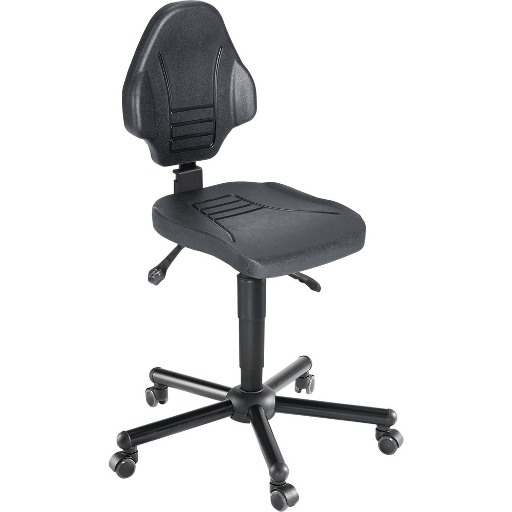 Product afbeelding: Werkkruk meychair Workster Complex XXL, zithoogte 470-610 mm, draagvermogen 250 kg, wielen