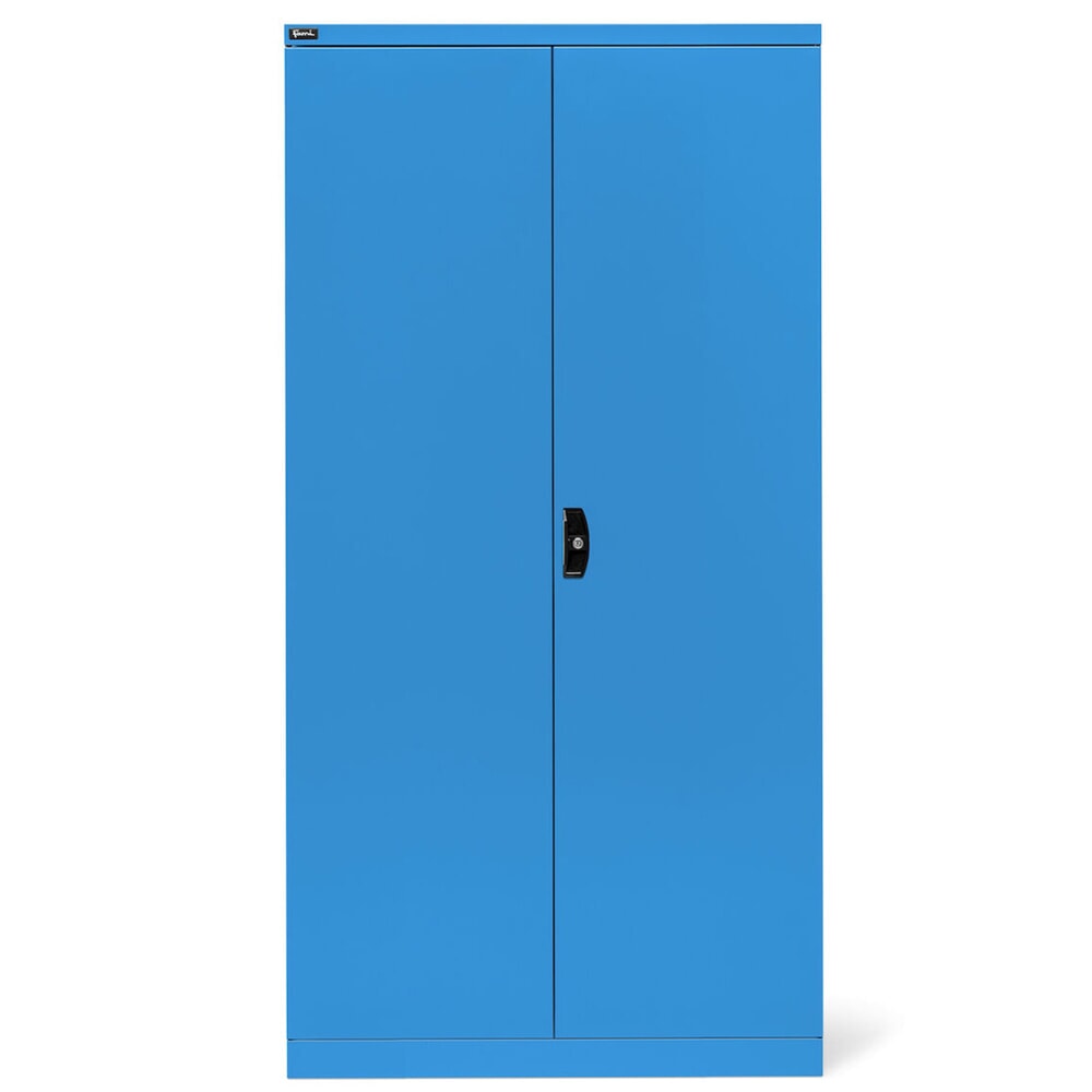 Productafbeelding nr. 2: Werkplaatskast Fami PERFOM, 4 geperforeerde legborden, 3 lades, geperforeerde platen voor deur, bakken, hxbxd 2.000 x 1.023 x 726 mm, lichtblauw