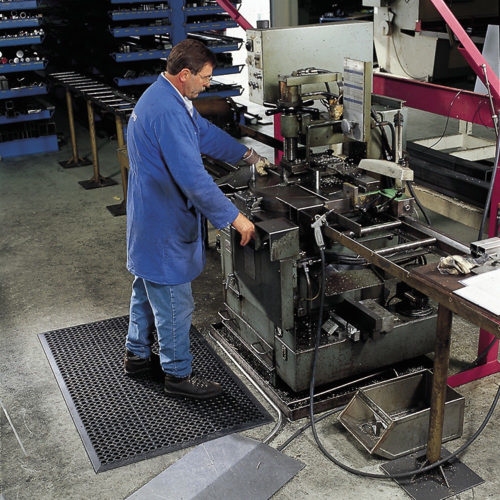 Productafbeelding nr. 5: Werkplekmat voor natte en droge omgevingen, gatendrainage, bxd 910 x 1.520 mm