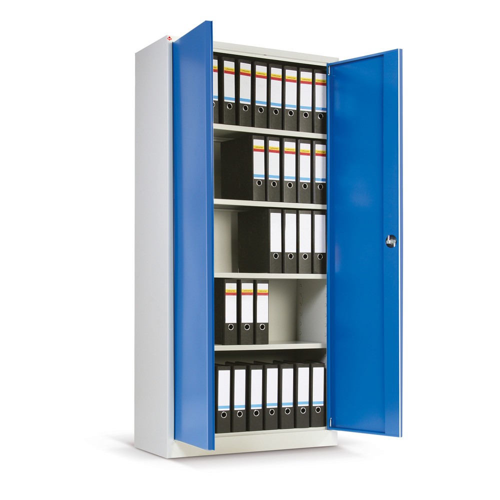 Draaideurkast C+P, 5 OH, hxbxd 1950 x 930 x 400 mm