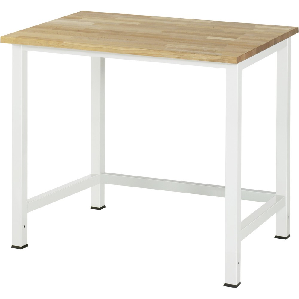 Productafbeelding nr. 1: Werktafel RAU 900, hxbxd 825 x 1.000 x 800 mm, massief beuken werkblad