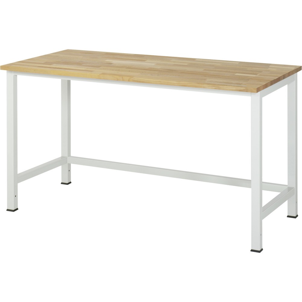 Productafbeelding nr. 1: Werktafel RAU 900, hxbxd 825 x 1.500 x 800 mm, massief beuken werkblad