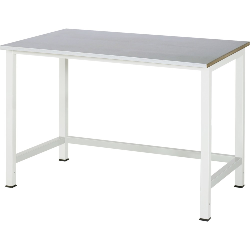 Productafbeelding nr. 1: Werktafel RAU 900, hxbxd 825 x 1.250 x 800 mm, werkblad van roestvrijstalen plaat
