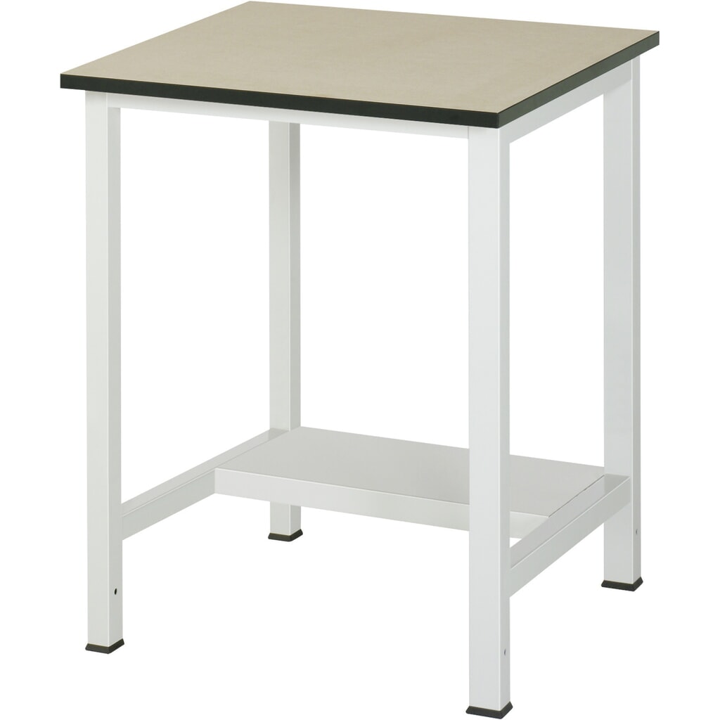 Werktafel RAU 900 met legbord diepte 320 mm, hxbxd 825 x 750 x 800 mm, mdf werkblad Product afbeelding: Werktafel RAU 900 met legbord diepte 320 mm, hxbxd 825 x 750 x 800 mm, mdf werkblad