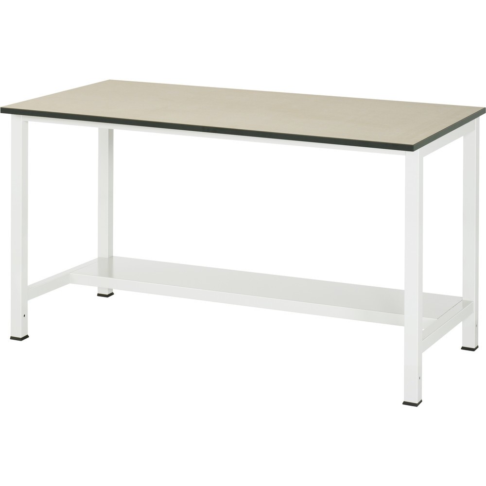 Productafbeelding nr. 1: Werktafel RAU 900 met legbord diepte 320 mm, hxbxd 825 x 1.500 x 800 mm, mdf werkblad