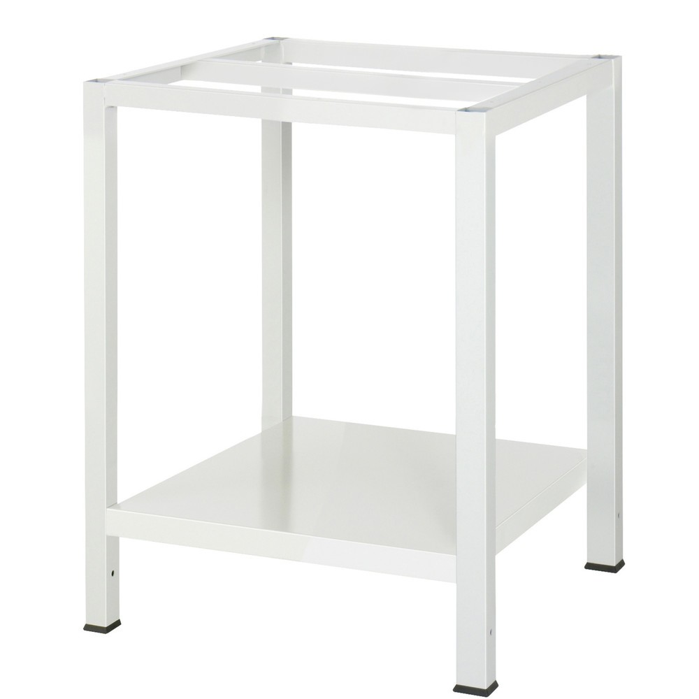 Productafbeelding nr. 3: Werktafel RAU 900 met legbord diepte 650 mm, hxbxd 825 x 750 x 800 mm, werkblad van roestvrijstalen plaat