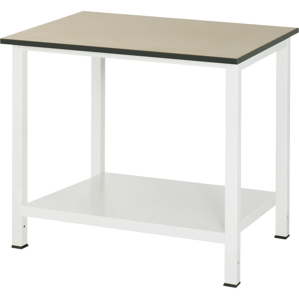 Productafbeelding nr. 1: Werktafel RAU 900 met legbord diepte 650 mm, hxbxd 825 x 1.000 x 800 mm, mdf werkblad
