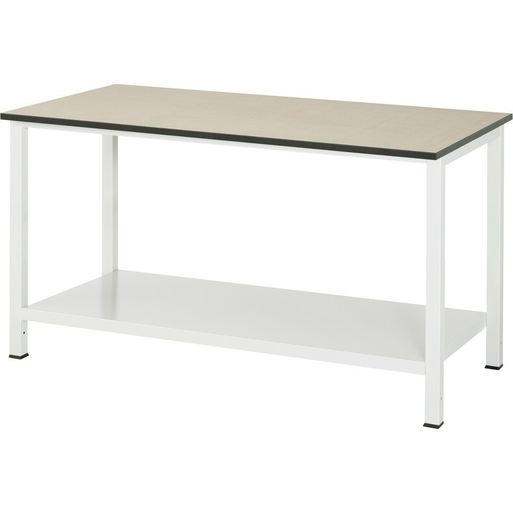 Productafbeelding nr. 1: Werktafel RAU 900 met legbord diepte 650 mm, hxbxd 825 x 1.500 x 800 mm, mdf werkblad