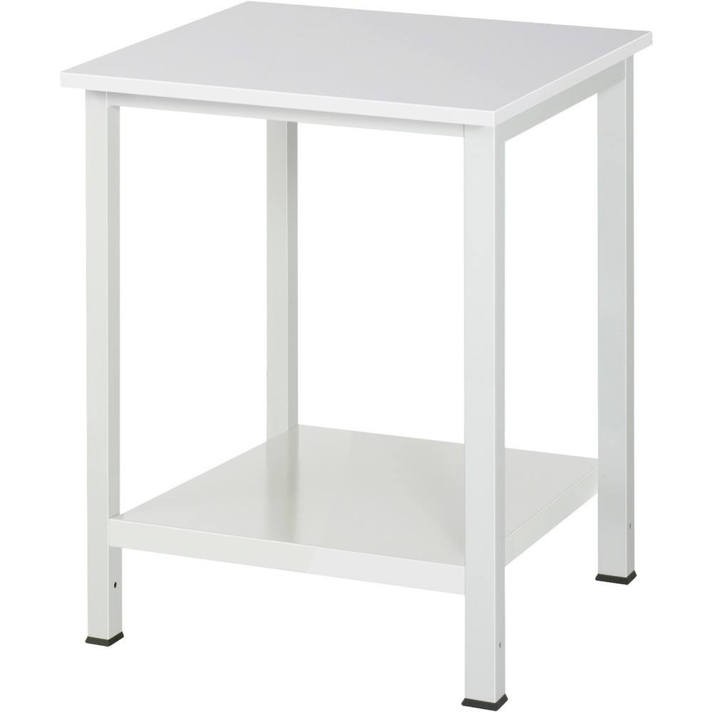 Productafbeelding nr. 1: Werktafel RAU 900 met legbord diepte 650 mm, hxbxd 825 x 750 x 800 mm, werkblad met melaminelaag