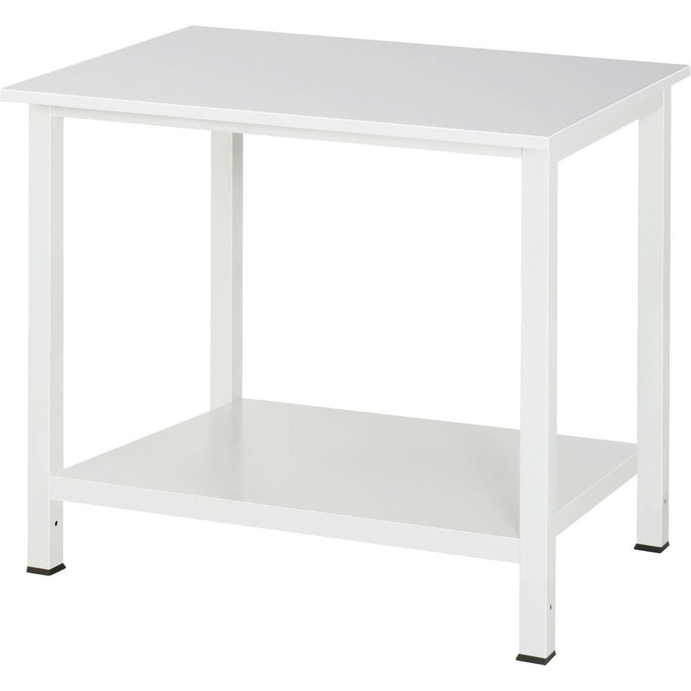 Productafbeelding nr. 1: Werktafel RAU 900 met legbord diepte 650 mm, hxbxd 825 x 1.000 x 800 mm, werkblad met EGB-melaminelaag