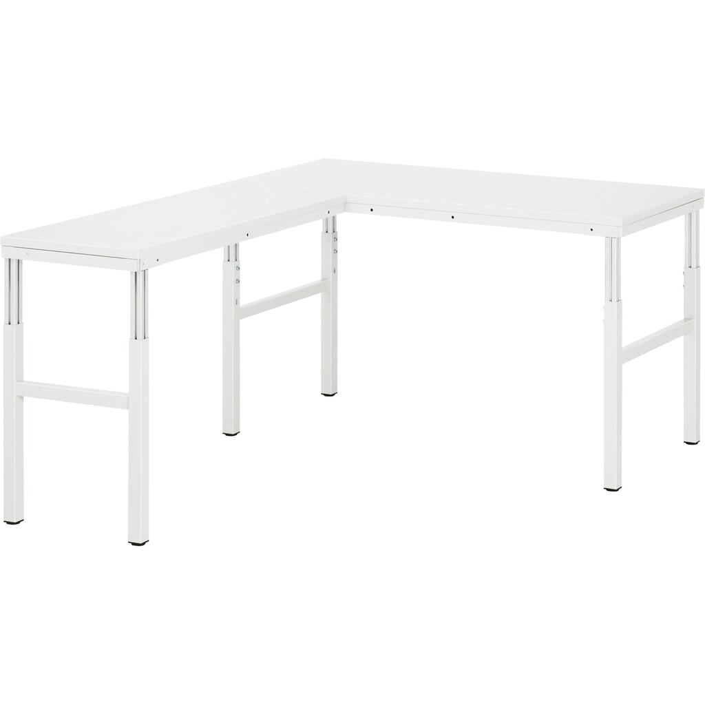 Productafbeelding nr. 4: Werktafel RAU serie E, hxbxd 650-1.000 x 1.000 x 500 mm, werkblad met melaminelaag