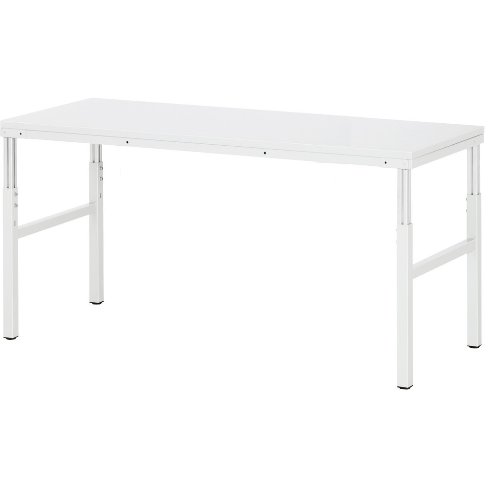Productafbeelding nr. 1: Werktafel RAU serie E, hxbxd 650-1.000 x 1.800 x 700 mm, werkblad met EGB-melaminelaag