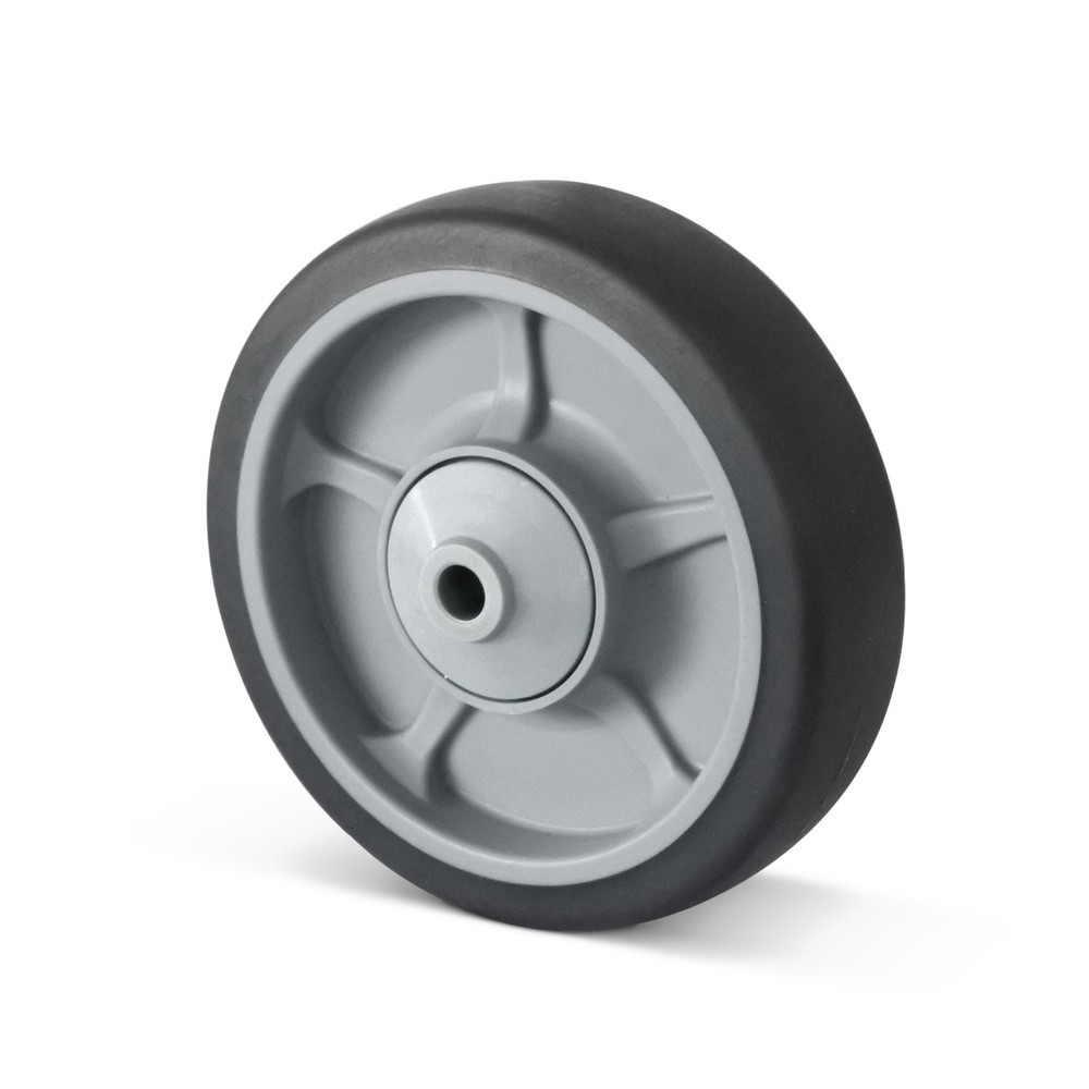 Product afbeelding: Wiel TPE, niet strepend, Øxb 100 x 35 mm, capaciteit 135 kg