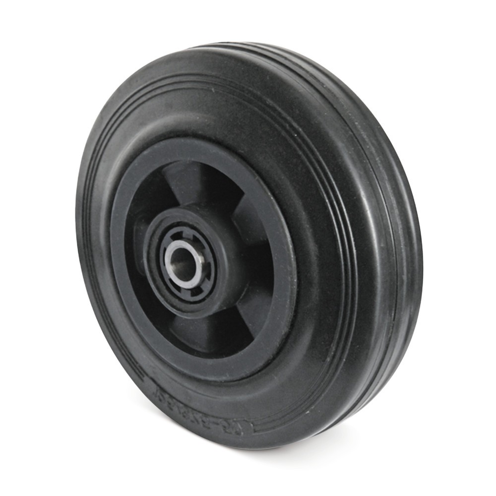 Product afbeelding: Wiel van massief rubber Basic, rollager, Ø x b 100 x 30 mm, cap. 75 kg