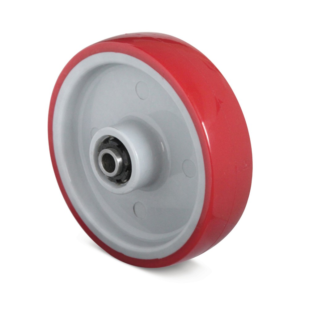 Product afbeelding: PU-wiel Basic, rollager, Ø x b 100 x 32 mm, cap. 150 kg