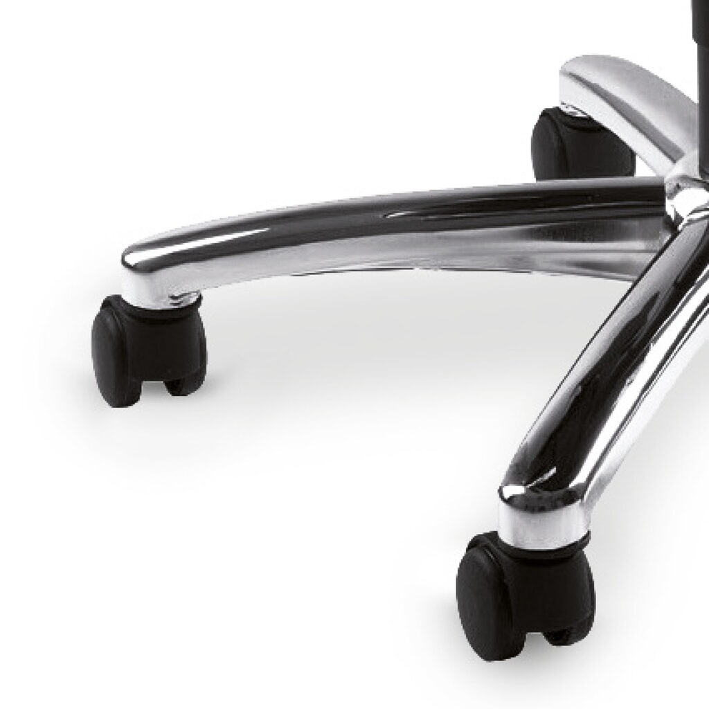 Wielen voor de draaibare bureaustoel Topstar® Open Point P, harde vloer Product afbeelding: Wielen voor de draaibare bureaustoel Topstar® Open Point P, harde vloer