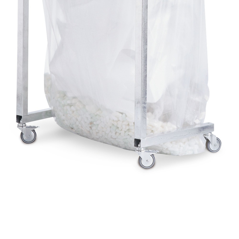 Product afbeelding: RENNER Wielset voor kringloopafvalbak met groot volume, 4 zwenkwielen, 2 incl. vastzetrem