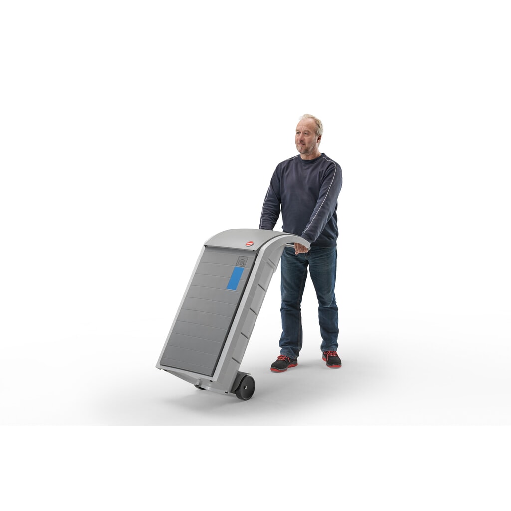 Wielset voor kringloopafvalbak Hailo, 120 liter Productafbeelding nr. 4: Wielset voor kringloopafvalbak Hailo, 120 liter