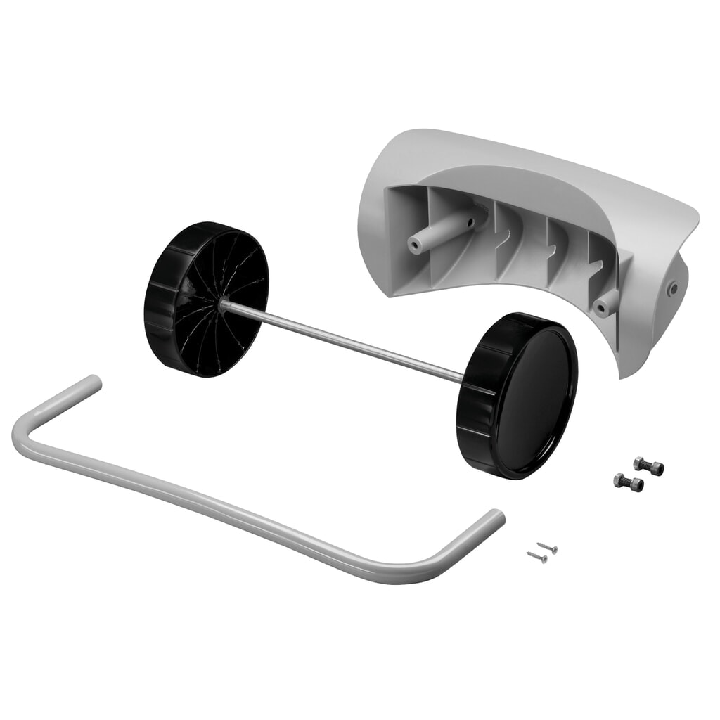 Wielset voor kringloopafvalbak Hailo, 120 liter Product afbeelding: Wielset voor kringloopafvalbak Hailo, 120 liter